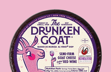 Wine-Soaked Goat Cheeses