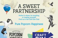 Gin-Paired Popcorn Snacks