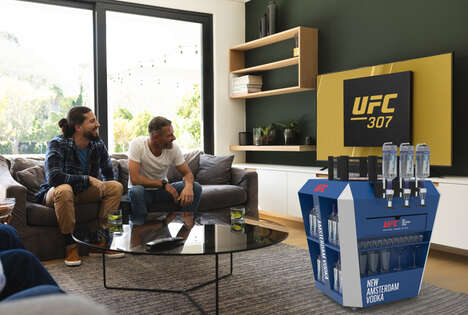Combat Sport-Inspired Bar Carts