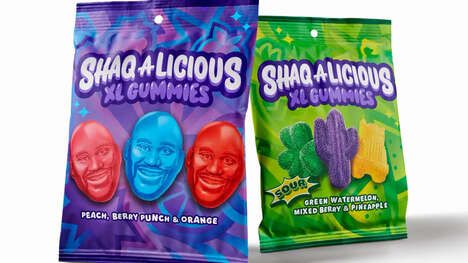 Oversized Athlete-Approved Candies