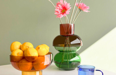 Dynamic Colored Glass Bowls