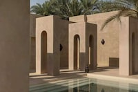 Luxurious Sandstone Desert Resorts Image 1