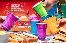 Brightly Colored Party Cups