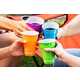 Brightly Colored Party Cups Image 2