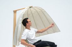 Wellbeing-Harnessing Fan-Like Chairs