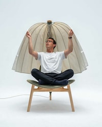 Wellbeing-Harnessing Fan-Like Chairs Image 2