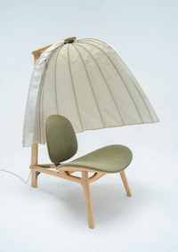 Wellbeing-Harnessing Fan-Like Chairs Image 4