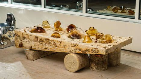 Mycelium-Based Artful Tables