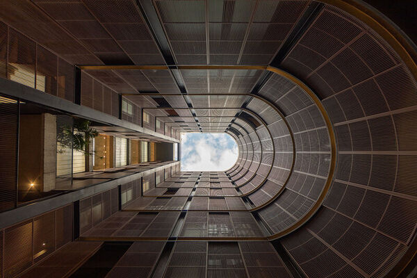 U-Shaped Atrium Hotels: JSa Designs the Hotel Volga in Cuauhtémoc ...