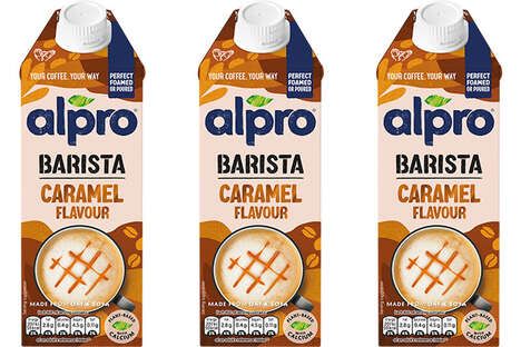 Plant-Based Caramel Coffee Creamers