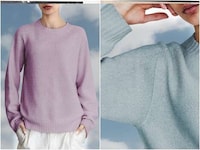 Luxurious Cashmere Sweater Lines Image 2