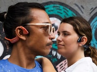 Open-Ear Noise-Cancelling Headphones Image 1