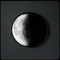 Textured Moon-Inspired Lighting Image 1