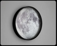 Textured Moon-Inspired Lighting Image 4