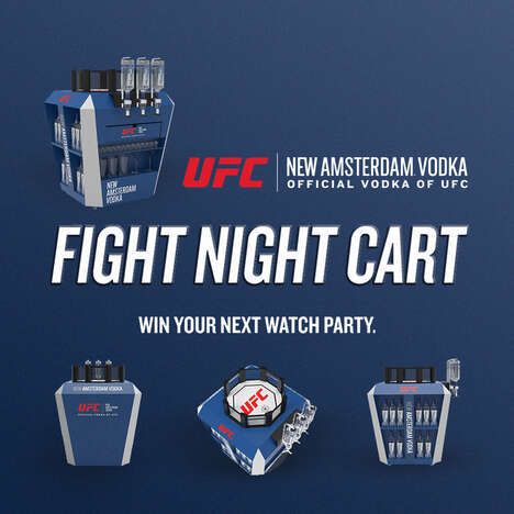 UFC-Backed Bar Carts