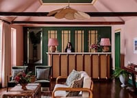Retro-Colored Beach Resorts Image 7