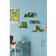 Mounted Colorful Shelving Units Image 2