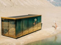 Rectangular Golden Shimmering Homes Image 4