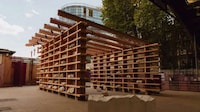 Off-Shelf Tension System Pavilions