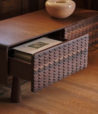 Textile-Inspired Hardwood Furniture Image 4
