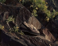 Patterned Puffy Artisanal Shoes Image 5