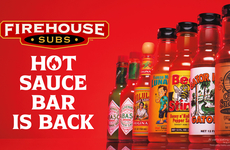 Complimentary Hot Sauce Bars