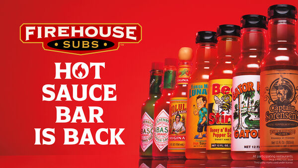Complimentary Hot Sauce Bars
