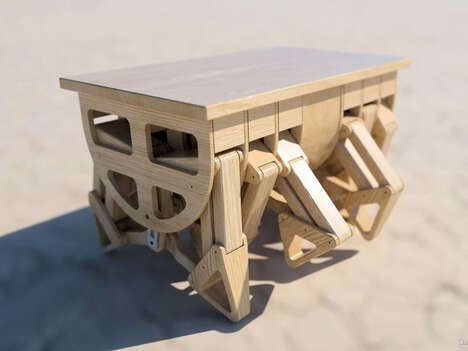 Crawling Dynamic Coffee Tables