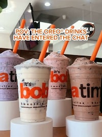 Cookie-Centered Milk Teas Image 1