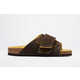 Heritage-Honoring Deerskin Leather Sandals Image 2