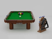 Miniature Toy Billiards Table Image 2