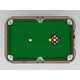 Miniature Toy Billiards Table Image 3