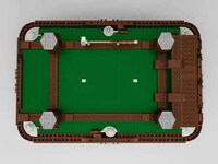 Miniature Toy Billiards Table Image 4