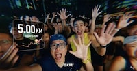 Vibrant Runner-Targeted Commercials