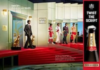 Theatircally Filmic Champagne Campaigns Image 4