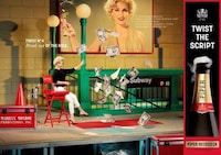 Theatircally Filmic Champagne Campaigns Image 5
