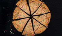 Chewy Rainbow Sprinkle Cookies Image 1