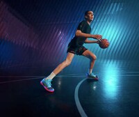 Colorful Women's Basketball Sneakers Image 2