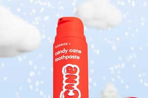Festively Flavored Toothpastes: Hismile's Candy Cane Toothpaste Puts a ...