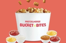 Oversized Pretzel Snack Buckets