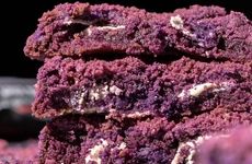 Purplish Ube-Infused Cookies