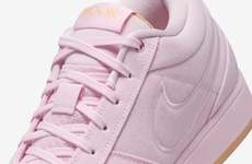 Pink Sunrise-Inspired Basketball Shoes