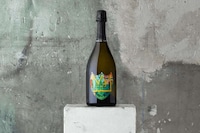 Abstract Artwork Champagne Branding Image 1