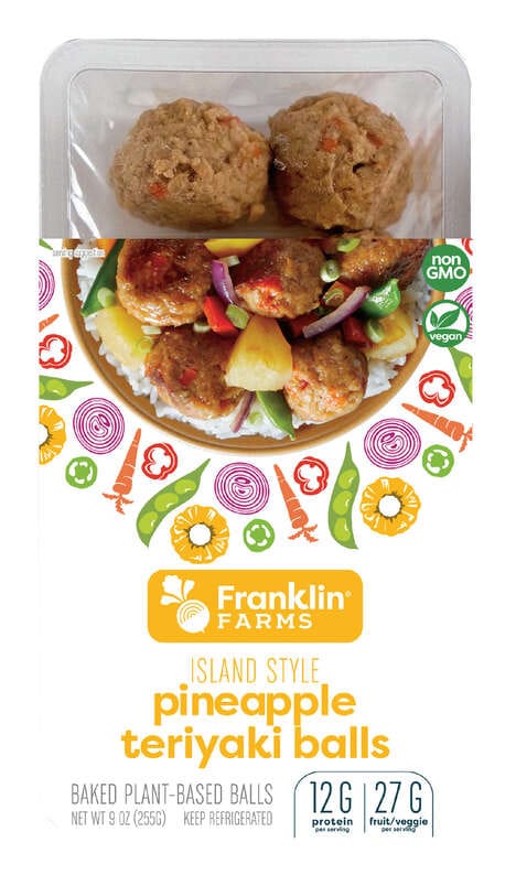 Pineapple Teriyaki Protein Balls