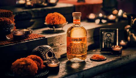 Marigold-Infused Tequilas