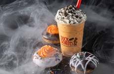 Festive Halloween-Themed Donuts