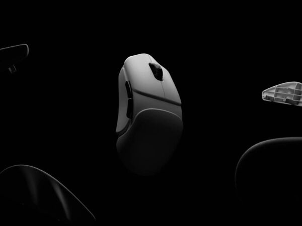 Souris Modulaire OrbitalWorks PATHFINDER - Édition Fondateur - Noir - Boîte Ouverte