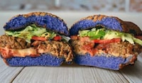 Spooky Purple Sandwich Buns Image 1