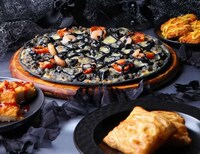 Spooky Squid Ink Pizzas Image 2