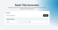 AI Book Title Generators Image 1